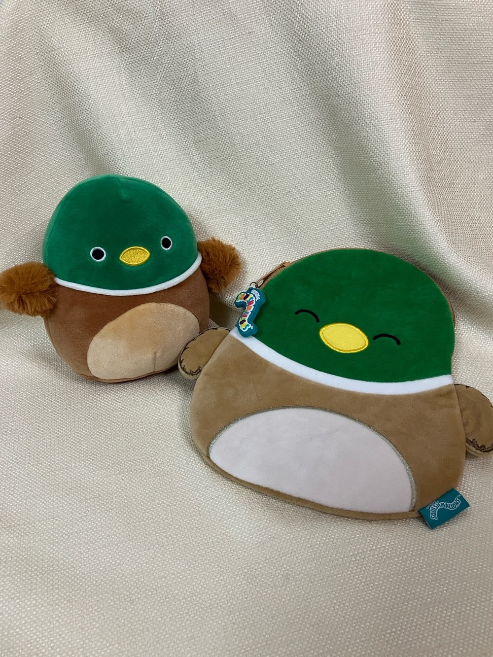 💐2/$25💐 Squishmallows Avery Mallard Duck 6” & Pencil Case